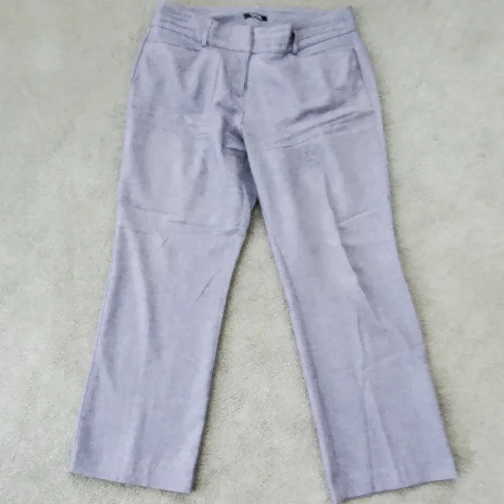 Women's Gray Dress Pants - Picture 1 of 6